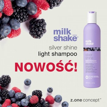 Z.one Milk Shake Silver Shine Light szampon delikatnie niwelujący żółte refleksy 300ml