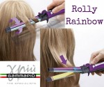 Gamma Piu Rolly Rainbow 2w1 Antystatyczna Lokówko-prostownica