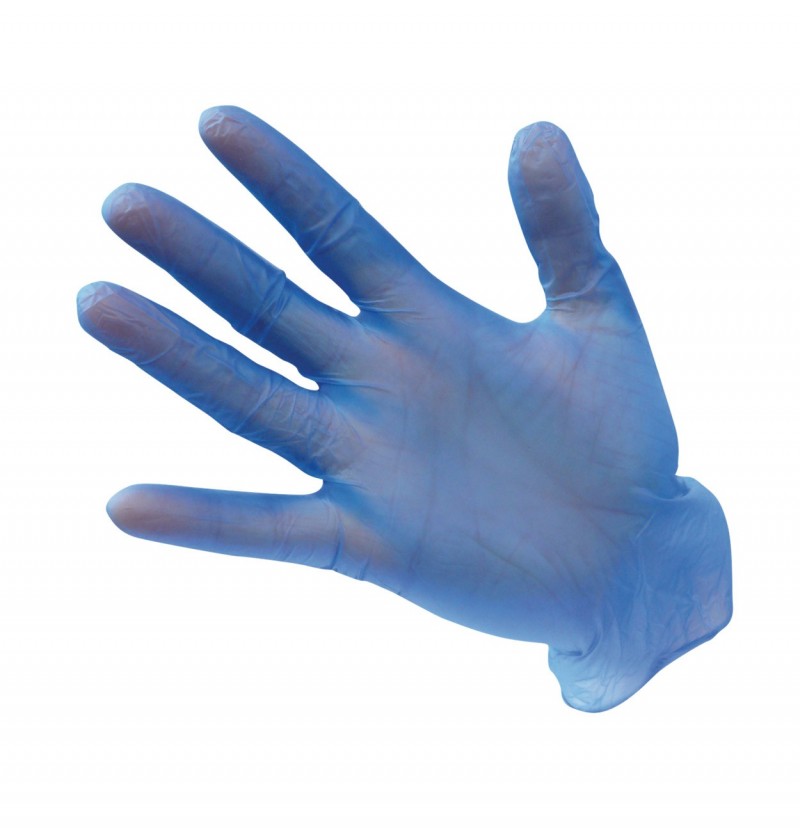 Rękawice nitrylowe niebieskie jednorazowe 100szt rozmiar XS, S, M, L, XL, XXL