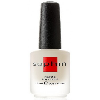 SOPHIN Matte top coat- matujący lakier nawierzchniowy 0502 12ml