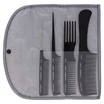 Olivia Garden grzebień zestaw carbon ST COMB 4szt