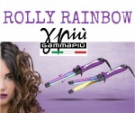 Gamma Piu Rolly Rainbow 2w1 Antystatyczna Lokówko-prostownica