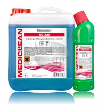 Mediclean MC320 antybakteryjny żel do mycia i odkamienia 750ml