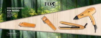 Fox Wood zestaw 4 urzadzeń prostownica + trymer + maszynka + suszarka ! edycja limitowana !