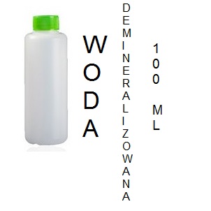 Woda demineralizowana 100ml