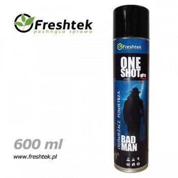 Freshtek Odświeżacz powietrza ONE SHOT Bad Man 600ml