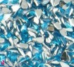 Evershine cyrkonie akrylowe łezka E2057-05 niebieskie