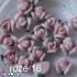 Evershine ceramiczne ozdoby 3D fioletowe róże