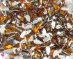 Evershine cyrkonie akrylowe łezka E2057-05 pomarańczowe